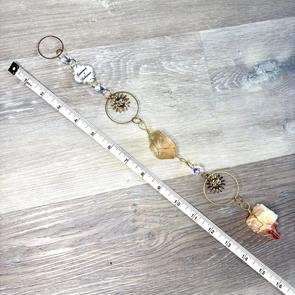 Delaware Quartz & Calcite Wall Hanging, Gemstones of Delaware Collection